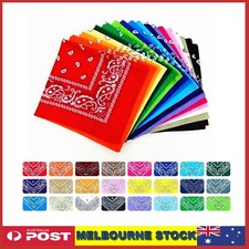 BANDANAS Paisley COTTON Head Wrap Paisley Bandannas Bandana Summer Scarf Scarf price