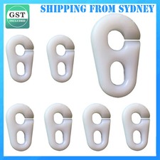 20PCS Nylon Sister Clips For Boat/Yacht/Marine/Sailing/Flag/Pennant Staff AU Flags & Pennants price