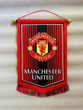 Manchester United Pennant Soccer Club Hang Flag Great For Bar / Home /Office Flags & Pennants price