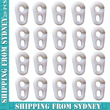 20PCS Nylon Sister Clips For Boat/Yacht/Marine/Sailing/Flag/Pennant Staff Tools Flags & Pennants price