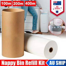 100m/400m Nappy Bin Refill Kit Compatible With Tommee Tippee Sangenic Liner Film Nappy Bin price