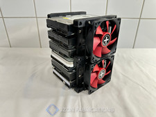 6x 3.5" HDD Rack - Open Air Drive Enclosure with 90mm Fan Mounts NAS Server NAS Server price
