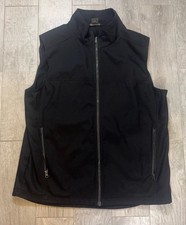 ExOfficio Travel Vest Mens XL Black Softshell Full Zip Utility Gorpcore Map Vest (Outdoor) price