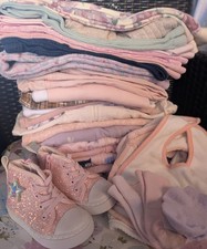 LITTLE GIRLS SIZE 0 WINTER CLOTHING BUNDLE – 31 ITEMS + BRAND NEW SPARKLY BOOTS Girls' Socks Set price