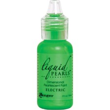Ranger Liquid Pearls Dimensional Pearlescent Paint .5oz - Electric Pearlescent Paint price