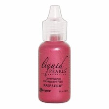 Ranger Liquid Pearls Dimensional Pearlescent Paint .5oz - Raspberry Pearlescent Paint price