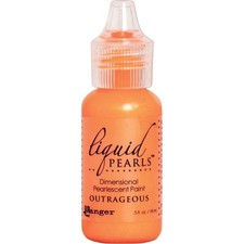 Ranger Liquid Pearls Dimensional Pearlescent Paint .5oz - Outrageous Pearlescent Paint price