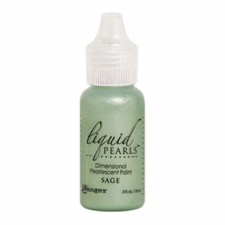 Ranger Liquid Pearls Dimensional Pearlescent Paint .5oz - Sage Pearlescent Paint price