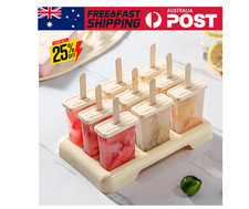 9 Cells Block Moulds Ice Cream Mold Icy Pole Jelly Pop Popsicle Maker Mould Tray Ice Cream Maker price