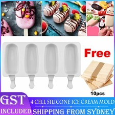 4 Cell Silicone Frozen Ice Cream Mold Juice Ice Lolly Maker Ice Lolly Pop Mould Ice Cream Maker price