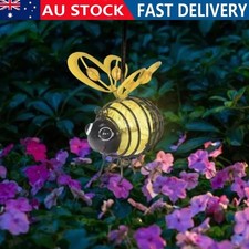 Metal Construction Solar-Powered Hanging Bee Light Lantern Decoration Decorative Lantern price