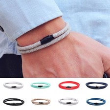 Minimalist Hand Chain Magnet Buckle Red Rope New Men Bracelet  Boyfriend Shahmeran Bracelet price