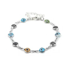 Fashion Evil Eye Bead Bracelet Unisex Couple Korean Style Hand Chain Jewelry Shahmeran Bracelet price