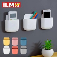 Wall Mounted Storage Box Remote Control Holder Home Office Organizer Shelving Office Shelving price