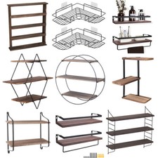 Heavy Duty Mounted Shelf Industrial Wall Floating Shelves DIY Storage Rack Unit Office Shelving price