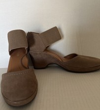 Nuture Brown Suede Mary Jane Wedge Heels 8 Wedge Heels price
