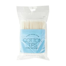 2 x 300pcs Cotton Ear Buds Disposable Realcare Handle Swab Tips Makeup Cosmetic Handle price