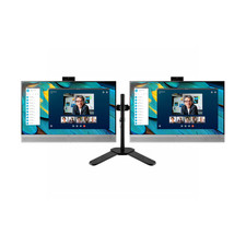 Dual HP EliteDisplay E243M 24" IPS FHD Monitors with HP USB-C Universal Dock Monitor price