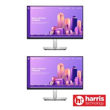 2 Units of Dell P2422H 24" 60Hz IPS Monitors – HDMI Connectivity with Stands Monitor price