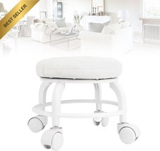 Pedicure Stool with Wheels Low Rolling Swivel Stool Chair for Home Office Garage Bar Stool price