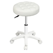 Levede Bar Stools Rolling Salon Chairs Swivel Adjustable Height Work Spa White Bar Stool price