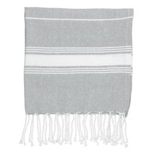 Turkish Cotton Hand Towel Gym Travel Kitchen Hammam Peshtemal Fouta Grey Peshtemal Towel price