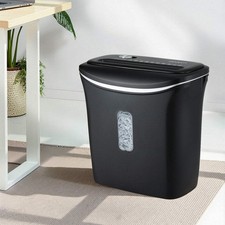 Devanti 12L Cross-Cut Paper Shredder 8-Sheet Home Office Paper Shredder price