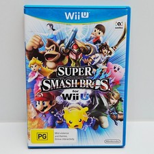 Super Smash Bros For Wii U + Manual - Nintendo Wii U Game VGC Complete Working Nintendo Games price