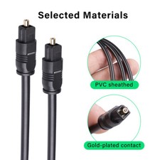 3m Toslink Digital Optical Audio Cable for Audio System, Sound Bar, Home Theatre Home Theatre Sound System price