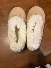 Isotoner Women's Textured Knit Clog Slippers with Faux Fur Lining Slippers price