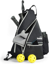 Pickleball Bag, Men'S & Women'S Pickleball Backpack, Adjustable Sling Bag W/Fenc Women's Sports Bag price