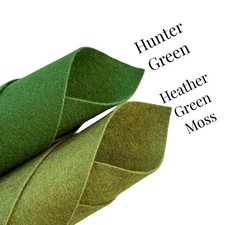1mm Heather Green Moss 100% Merino Wool Felt Sheet 20 x 30cm Felt price