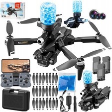 RC Drone With 1080P Dual Camera WiFi FPV Foldable Quadcopter +3 Battery New Drone price