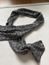 Connor Acrylic Men’s Scarf Black White Knitted Men's Scarf price