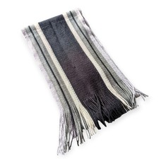 Men’s Striped Knit Scarf –  Warm Winter Scarf – Excellent Condition Men's Scarf price