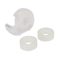 Sticky Desktop Tape Dispenser Holder Cutter With Tape Roll Packaging Office Desk Tape Dispenser price