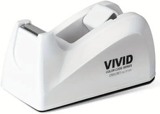 Transparent Tape Holder with Cutter – Compact Non-Slip Dispenser for Office & Ho Tape Dispenser price