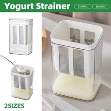 ​Yogurt Strainer Container Homemade Greek Yogurt Maker Cheese Filter KitchenTool Yogurt Makers price