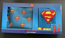 Men’s Super Man Wash Bag And Socks Gift Set Brand New In Box Men's Socks Set price