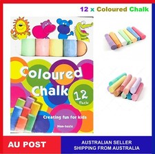 12 x Blackboard  Chalk School Teaching Black Board Bucket Drawing Art Sign Chalk price