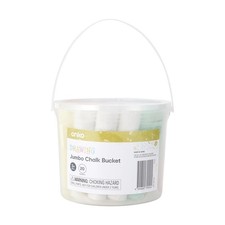 20 Pack Jumbo Coloured Chalk Bucket Sticks Make Fun For Kids Non-toxic Chalk Chalk price