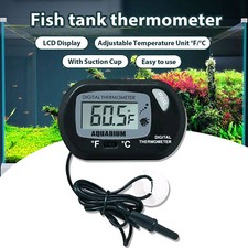 Digital LCD Display Fish Tank Thermometer Suction Cup Indoor Outdoor Baby Bath Baby Bath Thermometer price