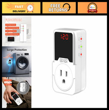 Surge Protector Voltage Guard, 1 Outlet Plug for Refrigerator & AC, LED Display, Home Appliances Display / Outlet price
