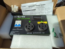 Smart EV Charging Integration:Auto Power Switch Dryer NEMA 14-30 Electric 240/24 Home Appliances Display / Outlet price