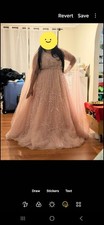 it's a light pink princess gown perfect for wedding Wedding Dress price
