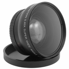 49/52/58/62/67/72MM 0.45x Wide Angle Lens Macro Lens for DSLR Camera HD Sony Can Lenses price
