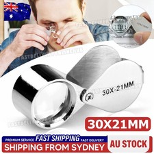 Pocket Jewellers Eye Loupe Magnifier Jewelry Magnifying Glass 30 x 21mm Jewelers Magnifying Glass price