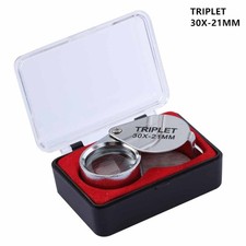 Eye Loupe Magnifier Jewelry Magnifying Glass 30 x 21mm Jewelers Pocket Jewellers Magnifying Glass price