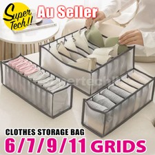 6/7/9/11 Grid Mesh Wardrobe Drawer Dividers Storage Box Closet Clothes Organizer Wardrobe Storage price