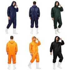 Mens Outfit Protected Waterproof Bodysuit Coveralls Water Resistant Overall Men's Jumpsuit price